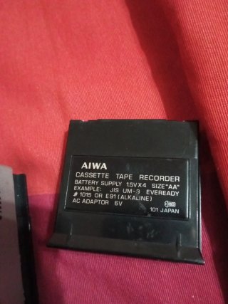 Walkman Aiwa TP-747 Grabadora Años 70