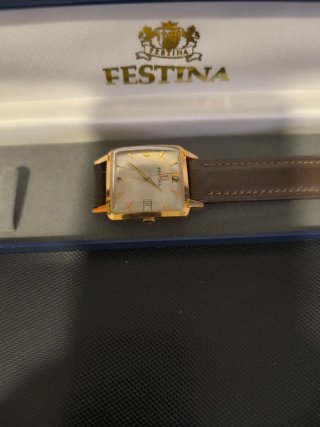 RELOJ FESTINA DE ORO VINTAGE, ES SUIZO