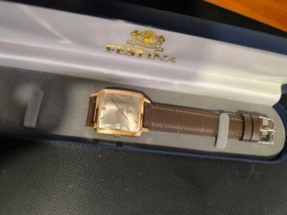 RELOJ FESTINA DE ORO VINTAGE, ES SUIZO