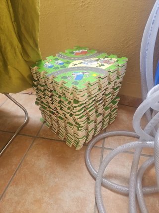 Alfombra infantil de plástico