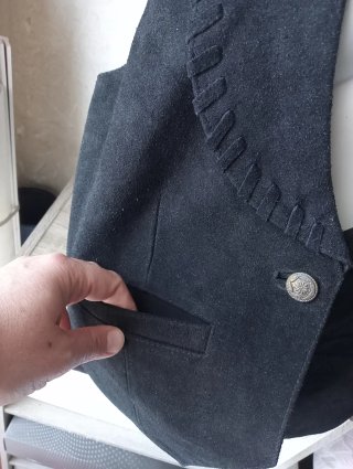 Gilet in pelle - Vintage