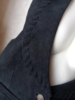 Gilet in pelle - Vintage