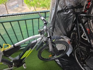 Bicicleta eléctrica Rockrider ST520 talla XL