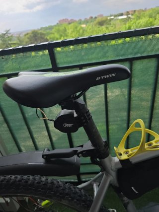 Bicicleta eléctrica Rockrider ST520 talla XL