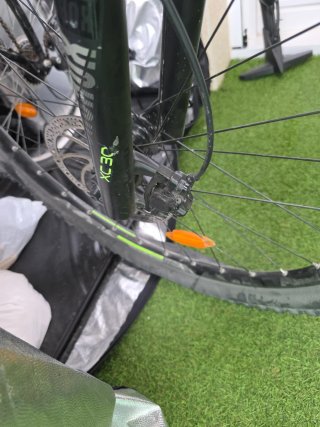 Bicicleta eléctrica Rockrider ST520 talla XL