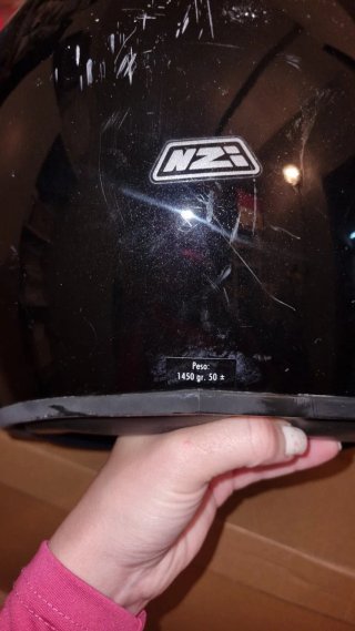 Cascos moto NZI Eurus 600 negro M y L