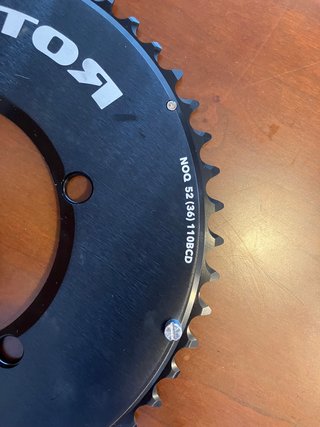 Rotor noQ Plato 52T 110BCD Negro