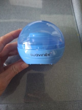 Esterilizador de chupetes azul