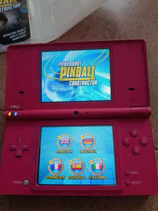 PowerShot Pinball Constructor Nintendo DS