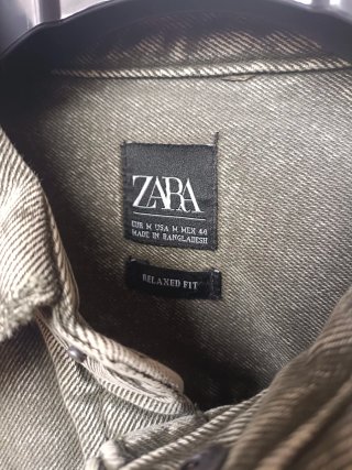 Chaqueta Vaquera Zara Man Talla M