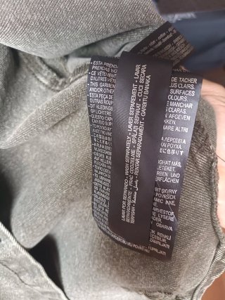 Chaqueta Vaquera Zara Man Talla M