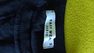 Jersey punto fino manga corta