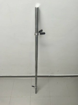 Barra de pesas cromada 1,20