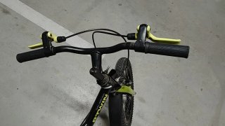 Bicicleta Infantil Decathlon 16 Negra/Amarilla