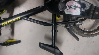 Bicicleta Infantil Decathlon 16 Negra/Amarilla