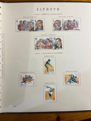 Álbum Sellos España 1971-1984