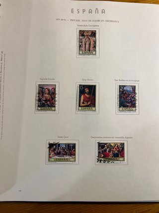 Álbum Sellos España 1971-1984