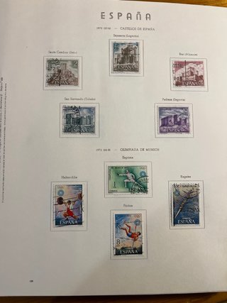 Álbum Sellos España 1971-1984