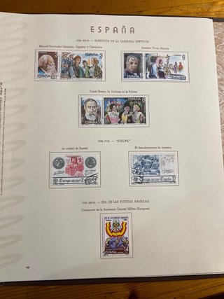 Álbum Sellos España 1971-1984