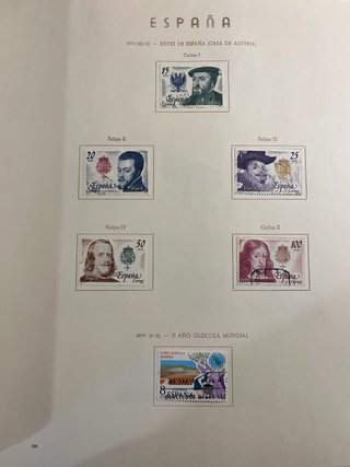 Álbum Sellos España 1971-1984