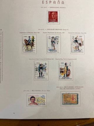 Álbum Sellos España 1971-1984