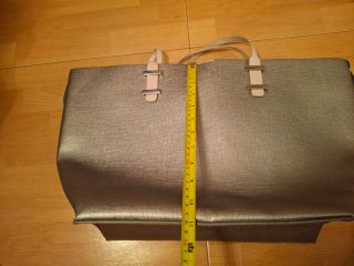 Bolso Zara Gris