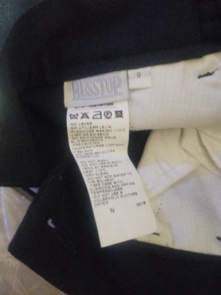 Traje de comunión azul con detalles dorados