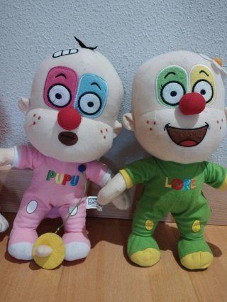 Muñecos Pirritx Porrotx Marimototx Pupu Lore