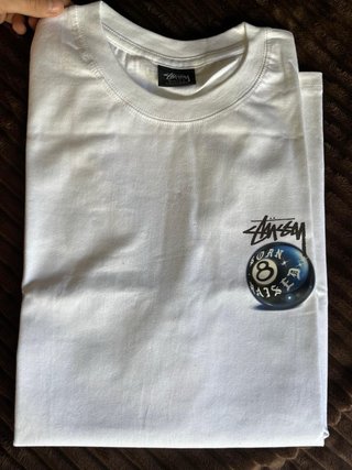 Camiseta Bola 8 Blanca