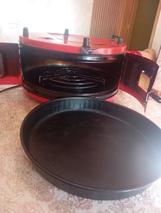 Horno Eléctrico Rojo