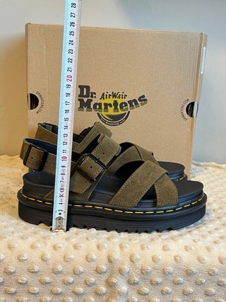 Sandali Dr. Martens Pelle Tg 39 Verde Oliva