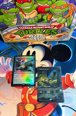 Lote Cartas especiales Magic Tortugas Ninja nuevas