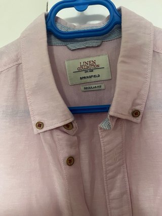 Camisa Lino Springfield y Zara (Talla M)
