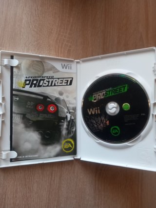 Juego Wii Need for Speed ProStreet + Volante
