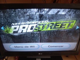 Juego Wii Need for Speed ProStreet + Volante