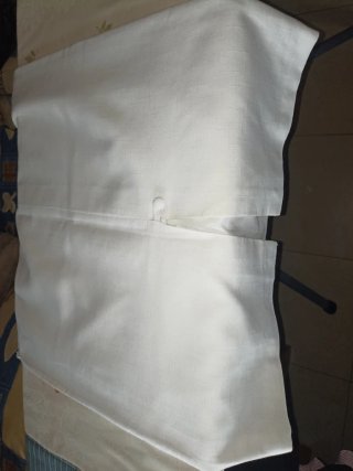 Falda entallada blanca