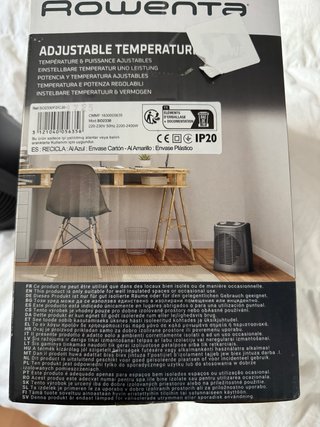 Calefactor/Ventilador Rowenta Instant Comfort Comp