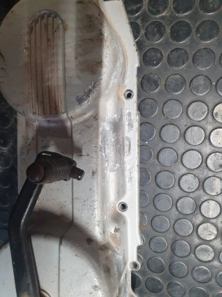 Tapa  arranque de motor Vespino F18