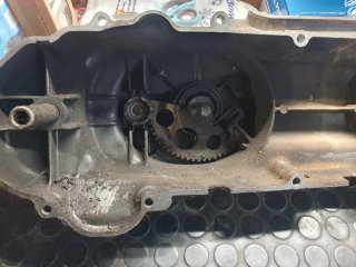 Tapa  arranque de motor Vespino F18