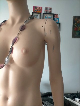 Maniquí Mujer Cuerpo Completo Beige