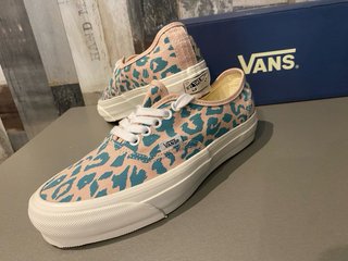 Zapatillas Vans Animal Print Rosa y Turquesa