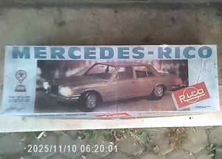 Caja vacía Mercedes Benz 250 RICO