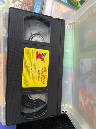 Lote 20 Películas VHS Disney Clásicos El Rey Leon