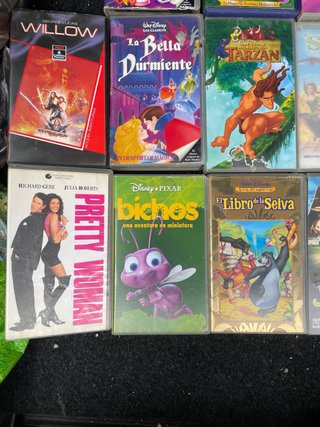 Lote 20 Películas VHS Disney Clásicos El Rey Leon