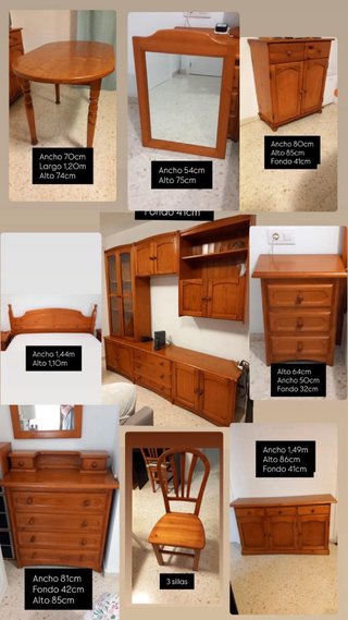 Conjunto de muebles