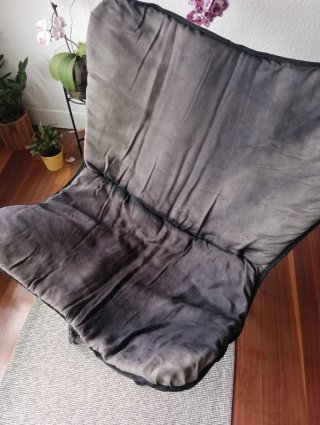 Silla Mariposa Plegable Tela y Metal