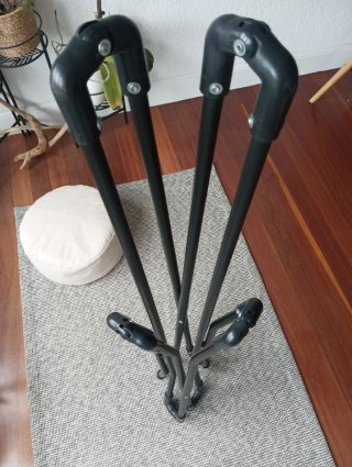 Silla Mariposa Plegable Tela y Metal