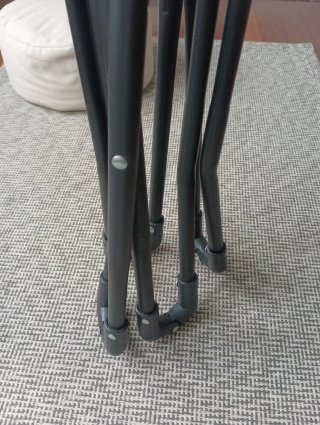 Silla Mariposa Plegable Tela y Metal