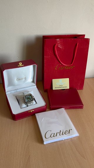 Reloj Cartier Verde