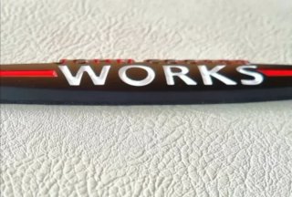 Emblema Logo JCW para Maletero de Mini Cooper One